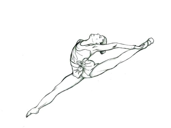 564x423 Gymnast Coloring Pages Slavyanskiy.club