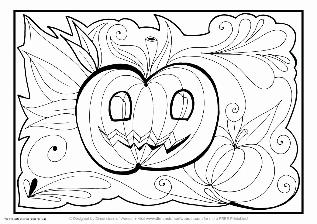 1043x737 Halloween Coloring Pages Adults Luxury Coloring Pages