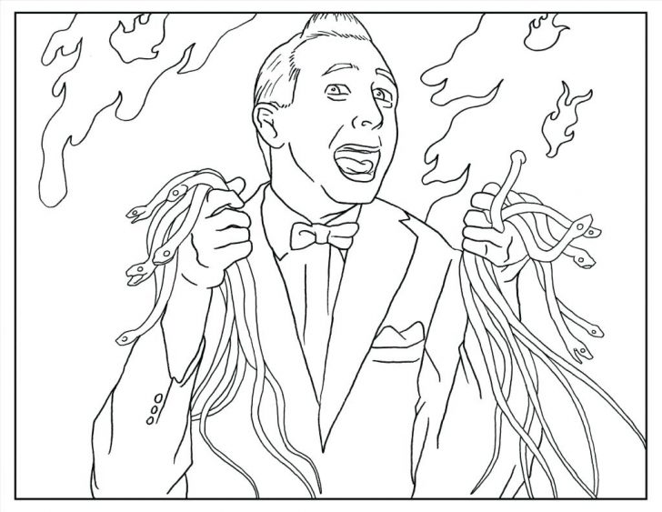 728x563 Disney Halloween Coloring Pages For Adults Free Printable Hard