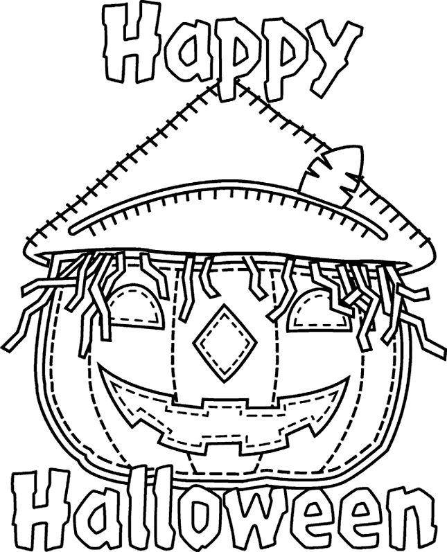 645x797 Free Printable Preschool Halloween Coloring Pages
