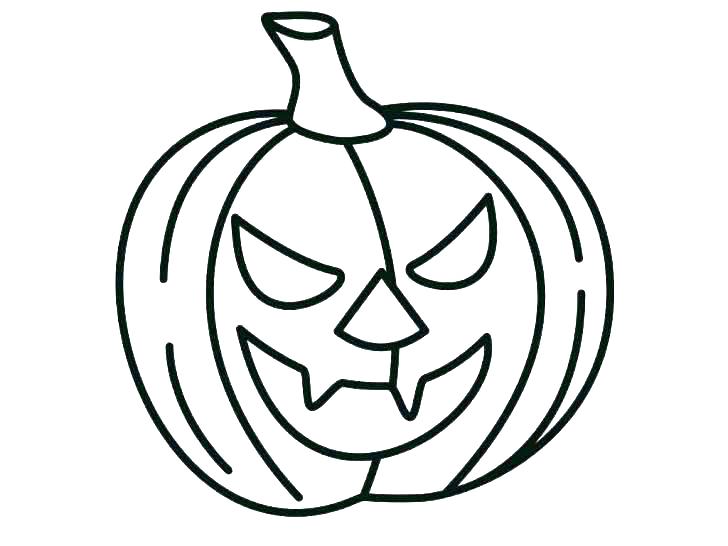 728x546 Pumpkin Color Pages Printable Pumpkin Coloring Pages Free