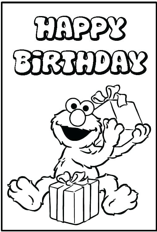 508x751 Happy Birthday Coloring Sheet