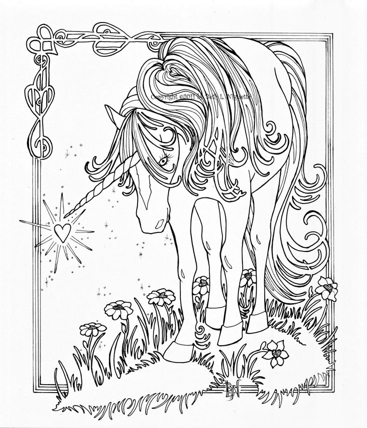 736x858 Free Printable Hard Coloring Pages For Adults And Kids Horse Daily