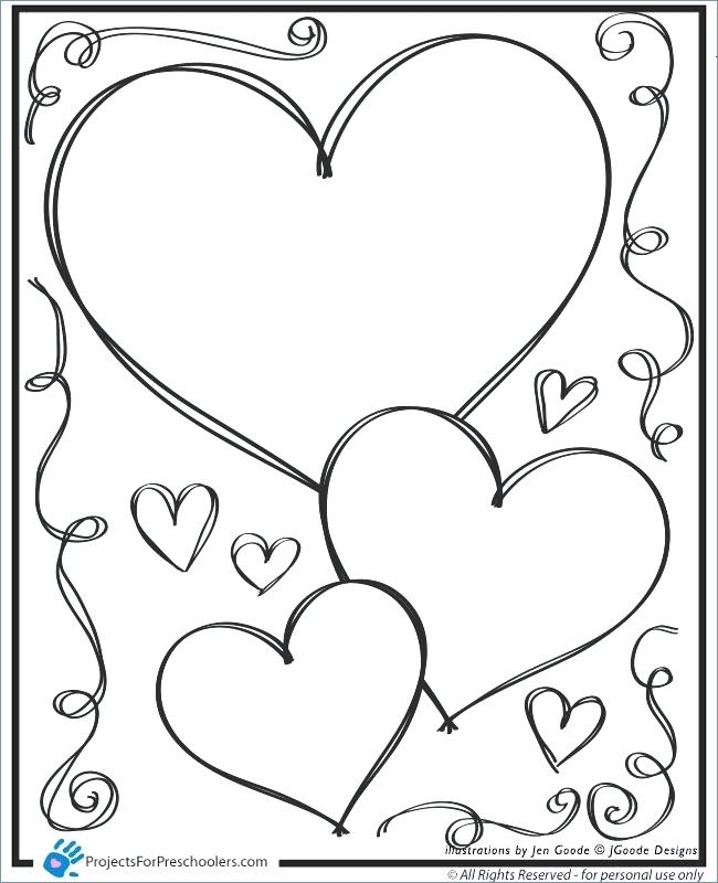 650x800 Heart Printable Coloring Pages Stunning Design Ideas Hearts