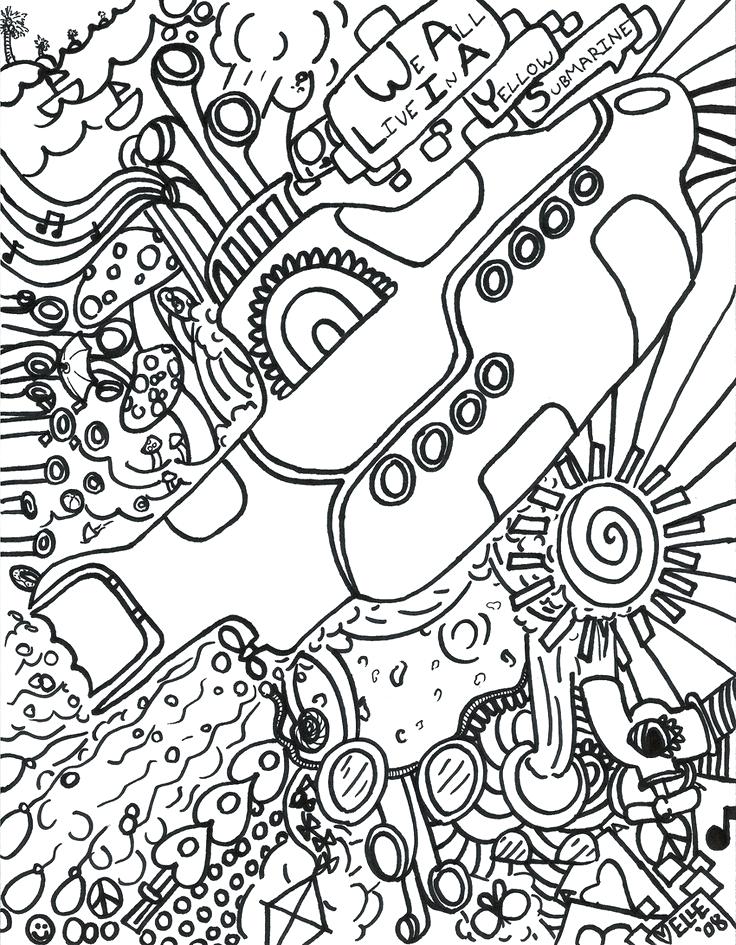 736x945 Hippie Coloring Pages Free