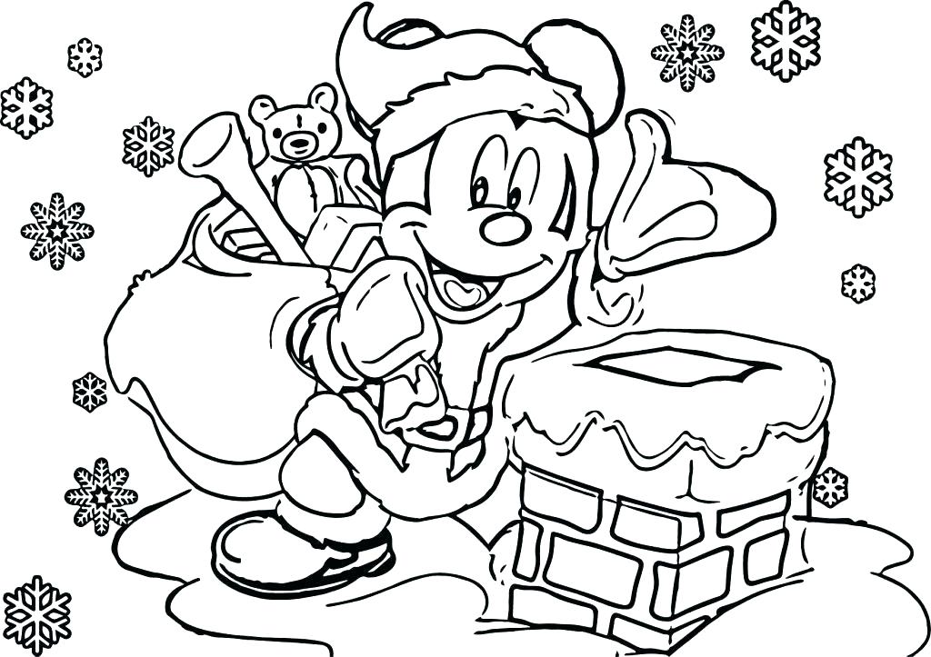 1024x723 Holiday Color By Number Printable
