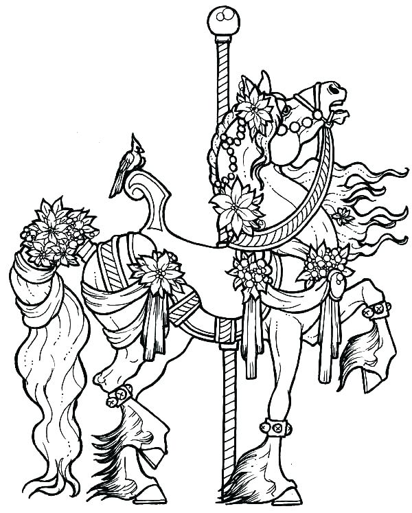 600x747 Pony Horse Coloring Pages Com With Pony Horse Coloring Pages Free