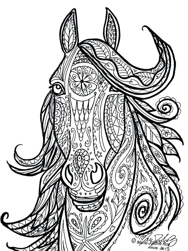 720x960 Free Printable Mustang Horse Coloring Pages Pa