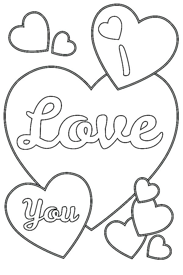 600x900 I Love You Coloring Pages For Adults Love You Coloring Pages Love