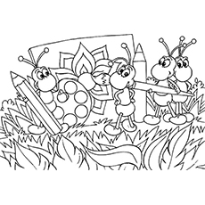 230x230 Top 17 Free Printable Bug Coloring Pages Online