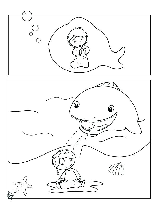 612x792 Jonah Coloring Sheet And The Whale Coloring Pages Printable Jonah