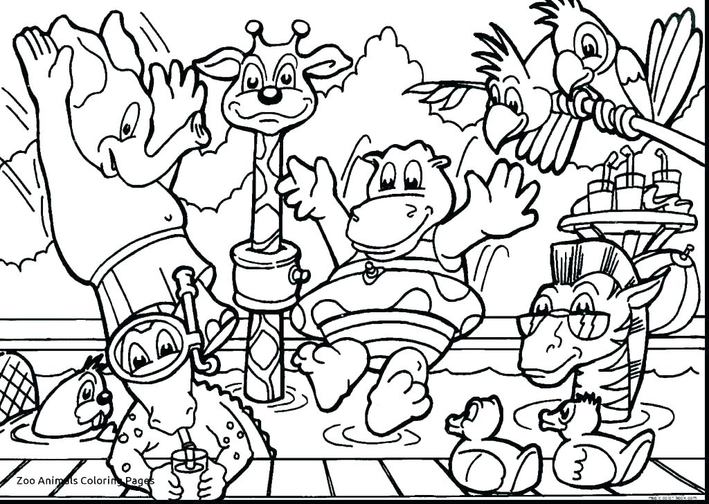 1024x728 Free Printable Coloring Pages Of Jungle Animals Jungle Free