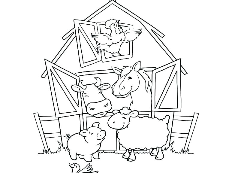 773x576 Free Printable Animal Coloring Pages Farm Coloring Pages Free