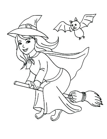 363x470 Halloween Coloring Pages For Toddlers Kindergarten Coloring Pages