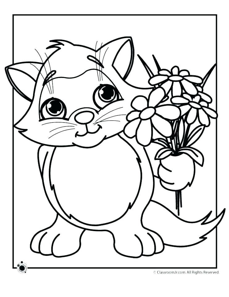 741x960 Cats And Kitten Coloring Pages Kids Cat Free Cats And Kitten