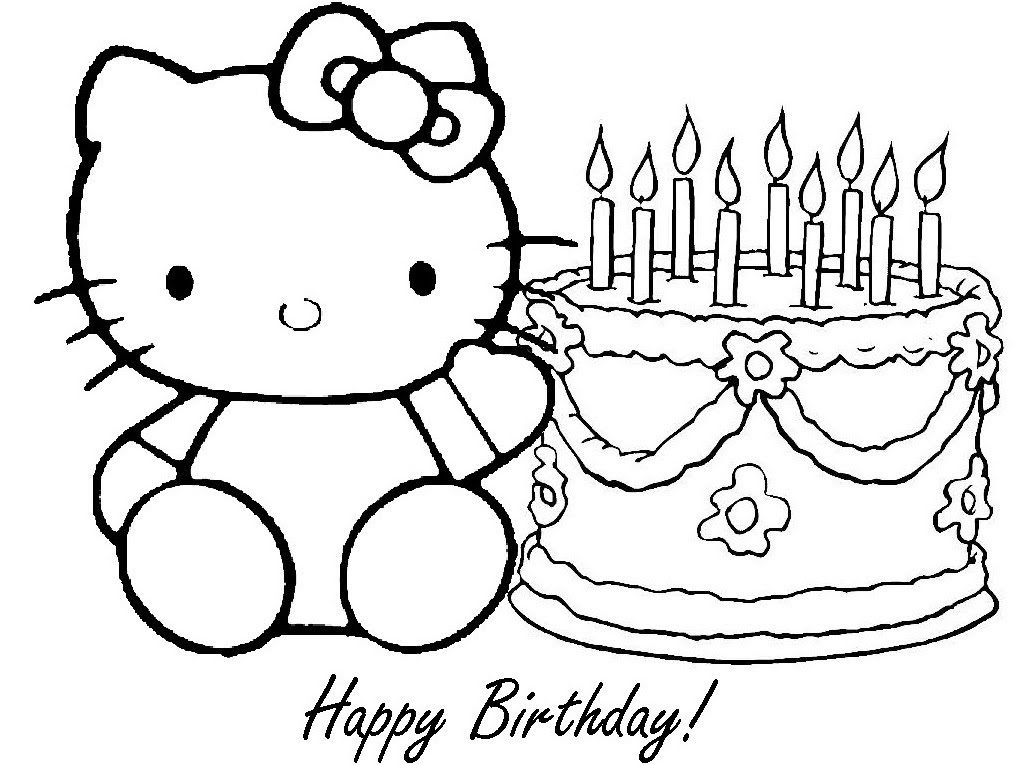 1017x765 Hello Kitty Coloring Pages 75 Free Printable Hello Kitty Coloring