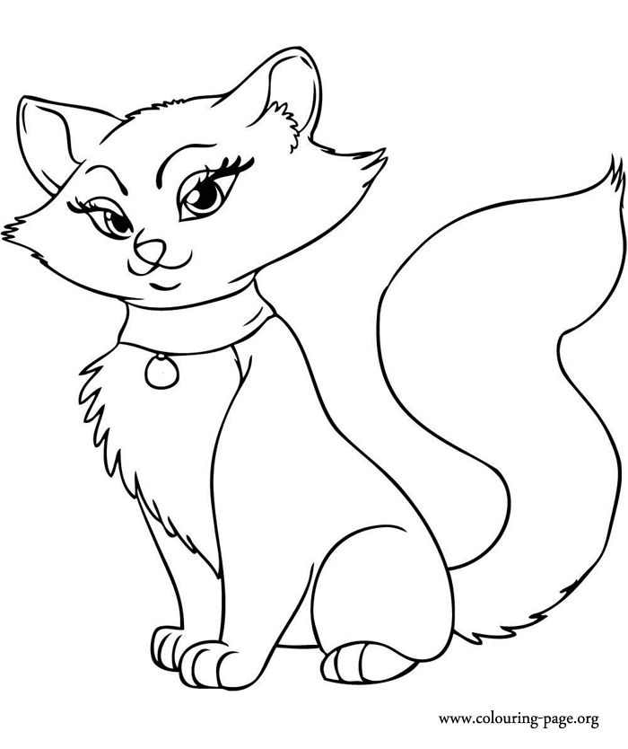 700x834 Kitty Cat Coloring Pages Sweet