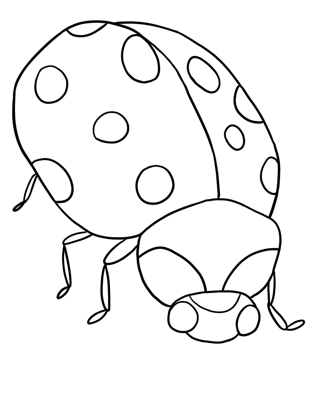 1200x1500 Ladybug Coloring Pages Best Of Free Printable Ladybug Coloring