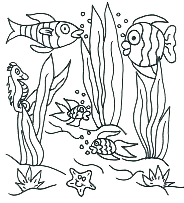 736x811 Landscape Coloring Pages Landscape Coloring Pages Ocean Scene