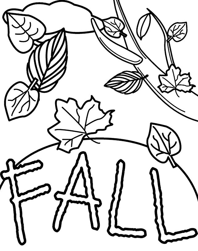 643x815 40 New Fall Leaves Coloring Pages Coloring Pages
