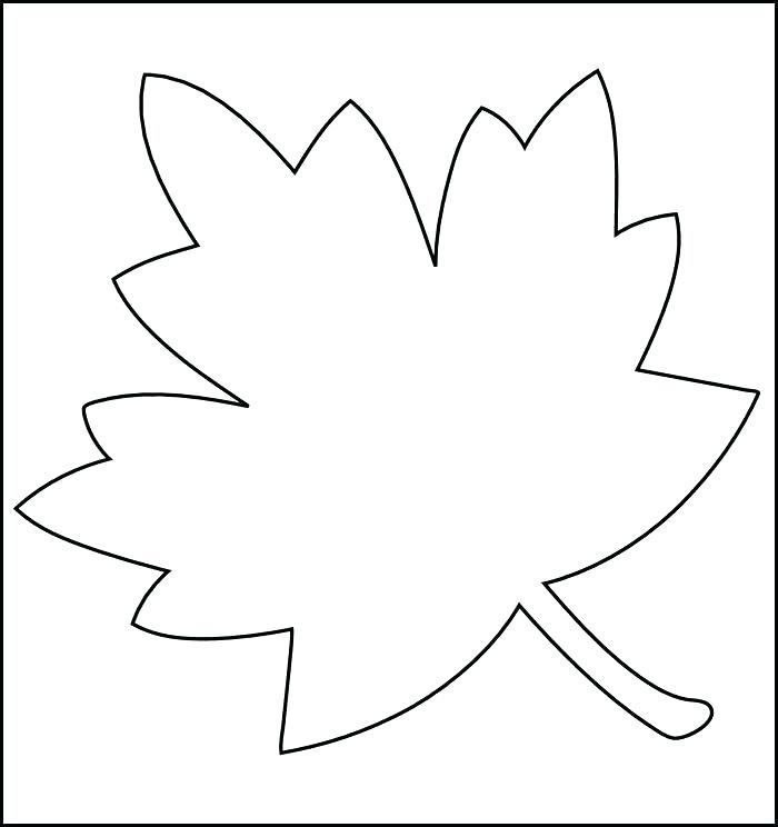 700x744 Printable Leaves For Fall
