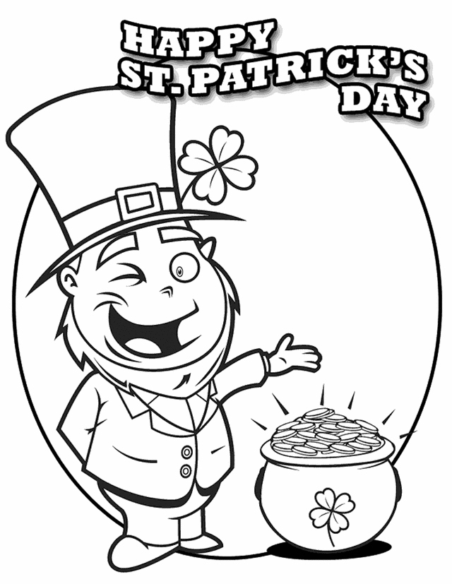 640x827 Leprechaun Coloring Pages To Print Lovely Amazing Coloring Pages