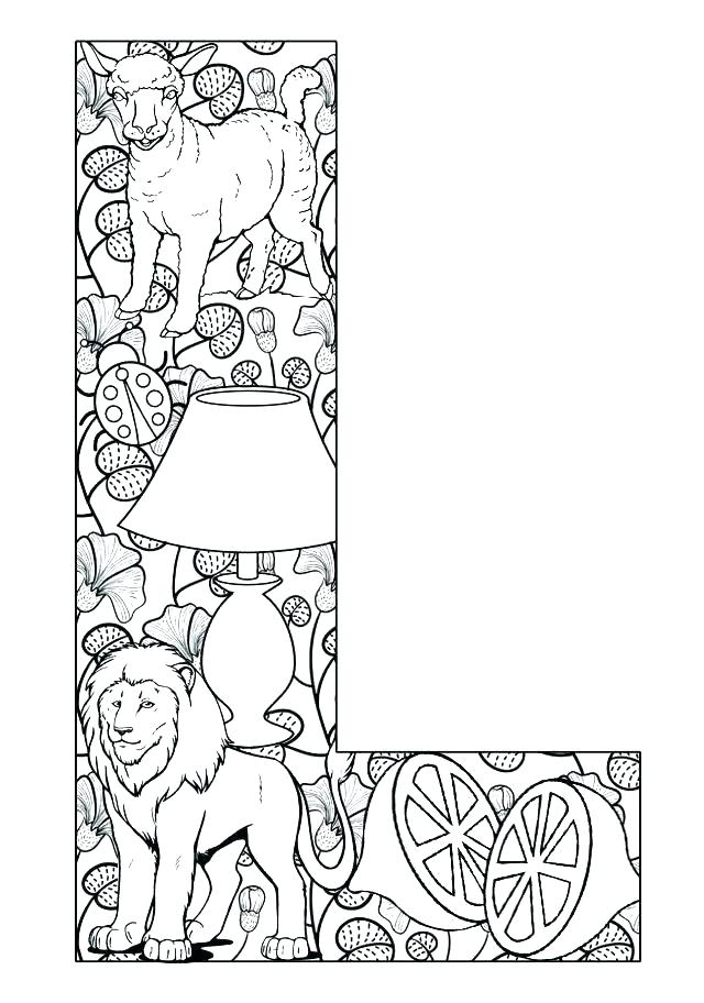 640x912 Letter Coloring Pages Best Letter Coloring Pages Free Kids