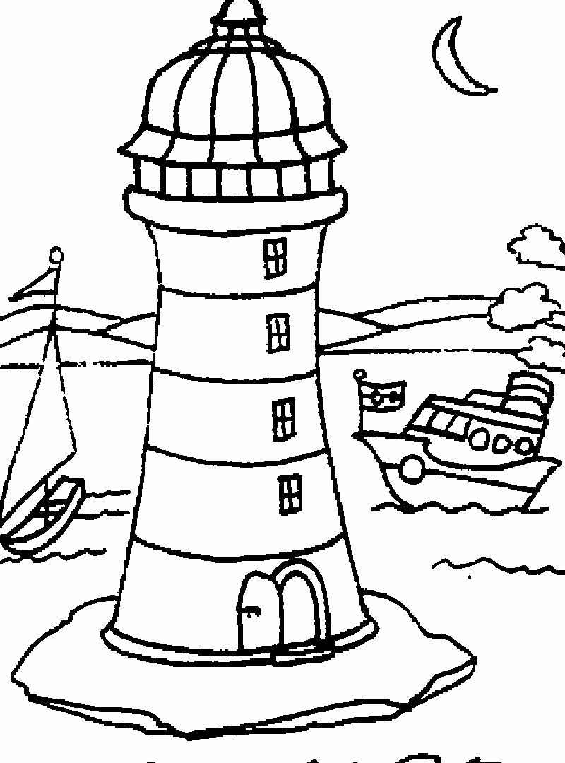 800x1080 Lighthouse Coloring Book Pages Pictures Fresh Ideas Lighthouse