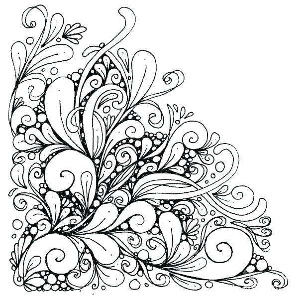 615x610 Mandala Color Pages Flower Mandala Printable Coloring Page By