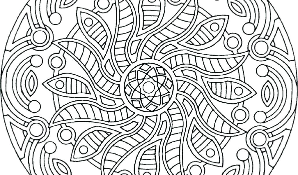 1024x600 Printable Mandala Coloring Pages Icontent