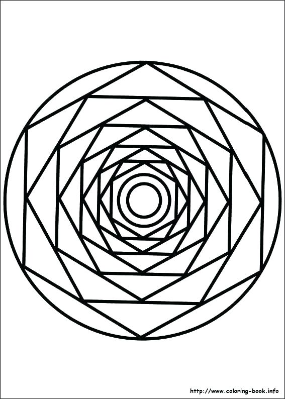 567x794 Printable Mandala Coloring Pages For Kids Easy Printable Mandala