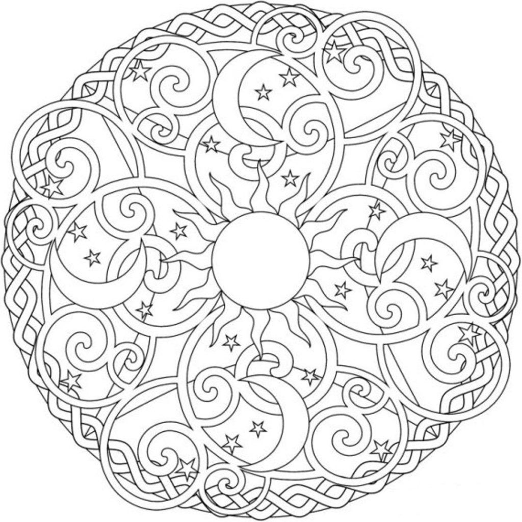 1024x1024 Coloring Pages Pleasing Printable Mandala Coloring Pages