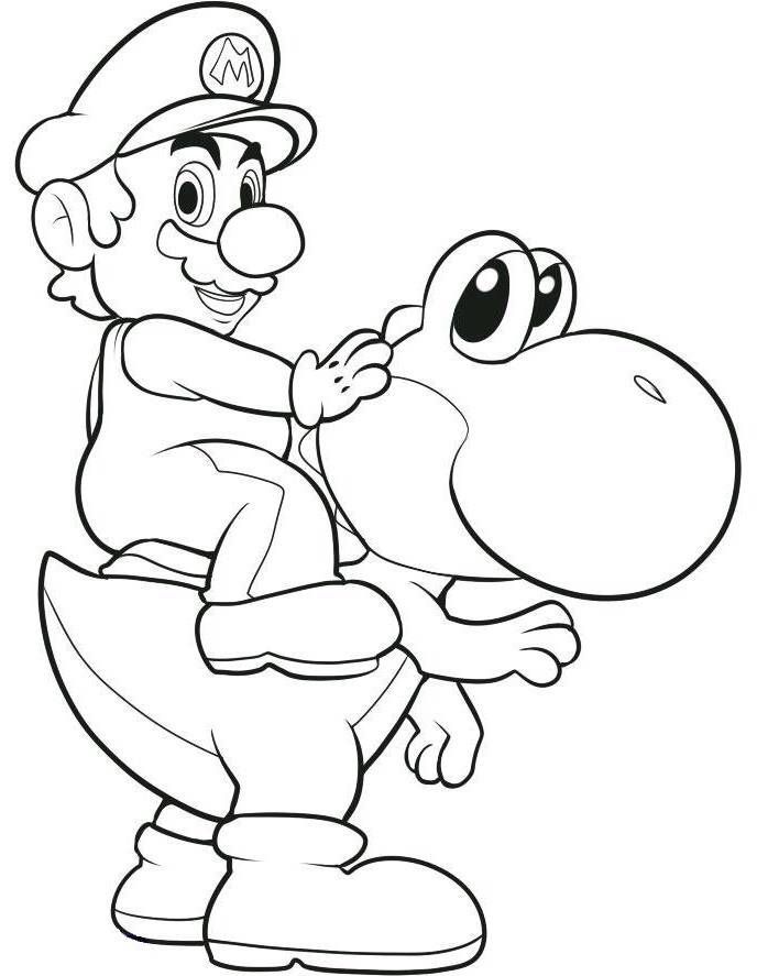 698x887 Free Printable Mario Coloring Pages For Kids Paper Mario, Mario