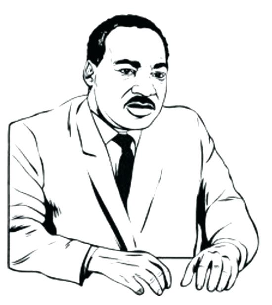 550x617 Martin King Coloring Page Free Printable Coloring Pages Free
