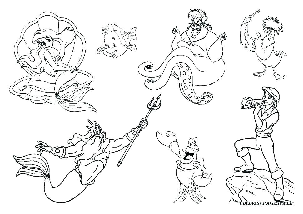 970x686 Printable Mermaid Coloring Pages Free Printable Mermaid Coloring