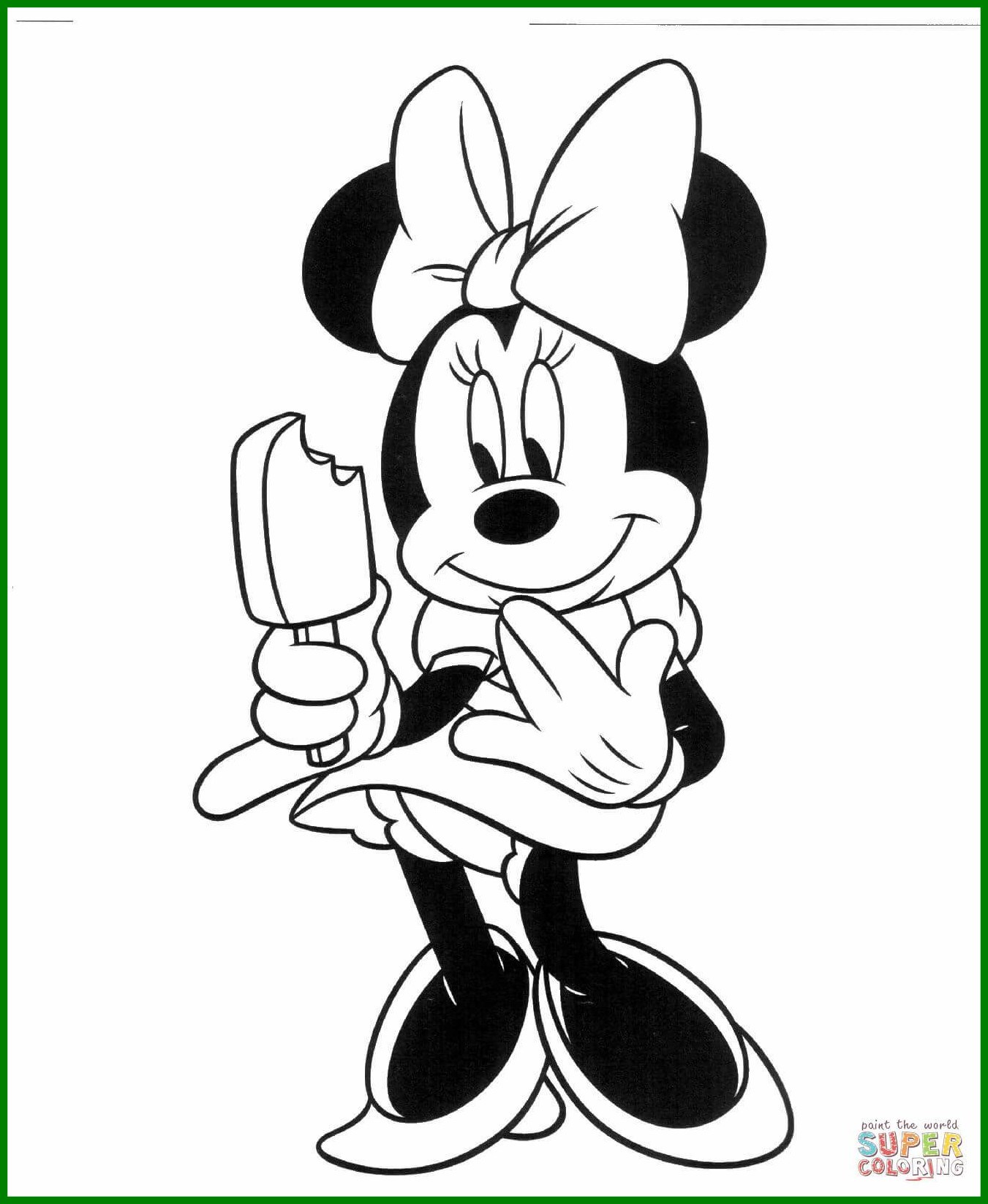 Free Printable Mickey Mouse Coloring Pages