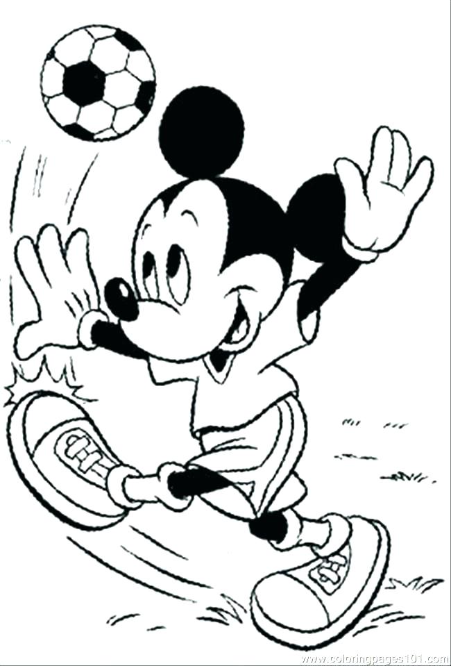 650x959 Mickey Mouse Coloring Pages Free Printable Coloring Page Of Mickey