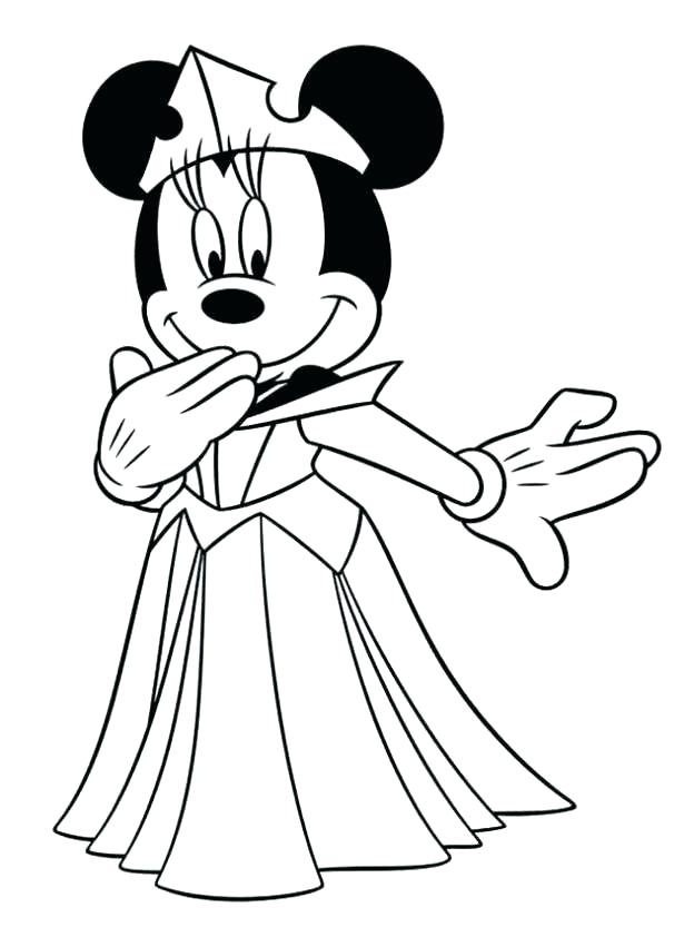 624x851 Minnie Mouse Coloring Pages Online Shippa.co