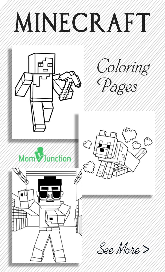 Free Printable Minecraft Coloring Pages