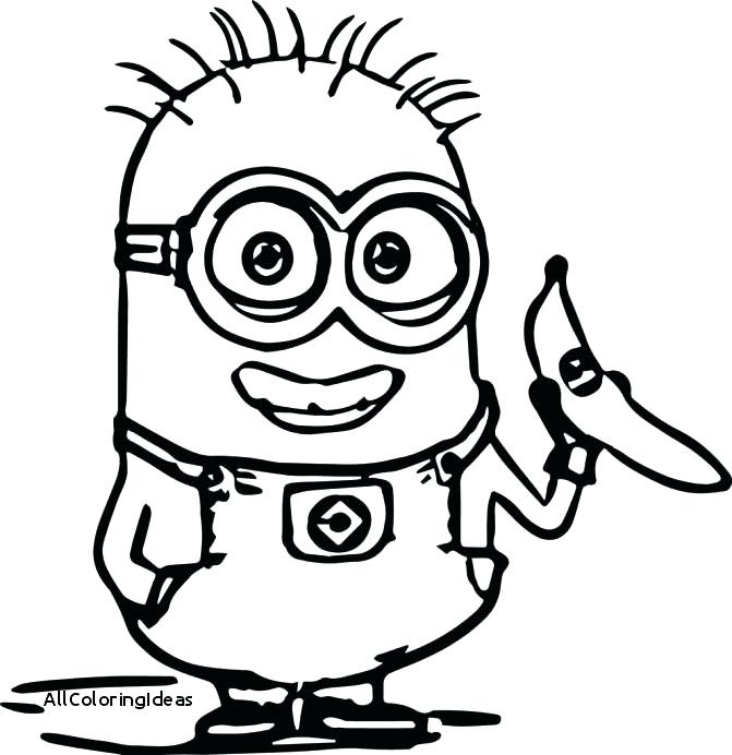 671x692 Minion Printable Coloring Pages Minion Printable Coloring Pages
