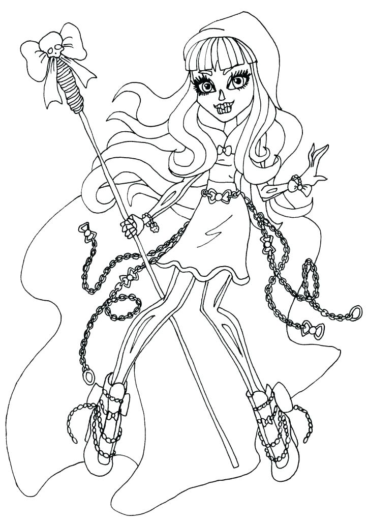 724x1024 Monster High Coloring Sheets Monster High Coloring Pages Printable