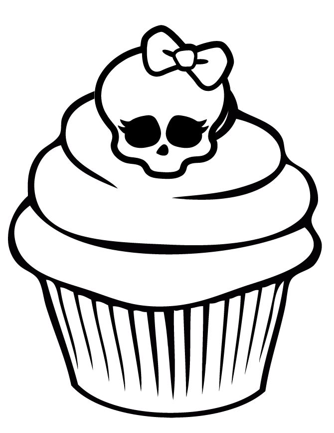 670x867 Fashionable Ideas Monster High Coloring Page Printable Skull