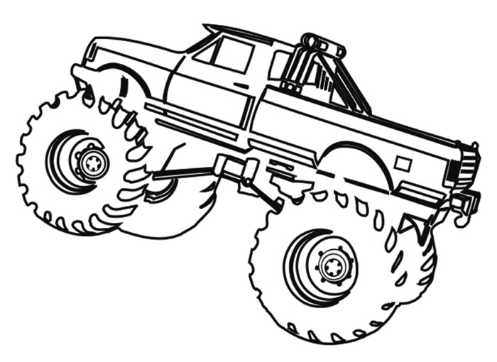 700x510 Monster Trucks Coloring Pages Lovely Free Printable Monster Truck