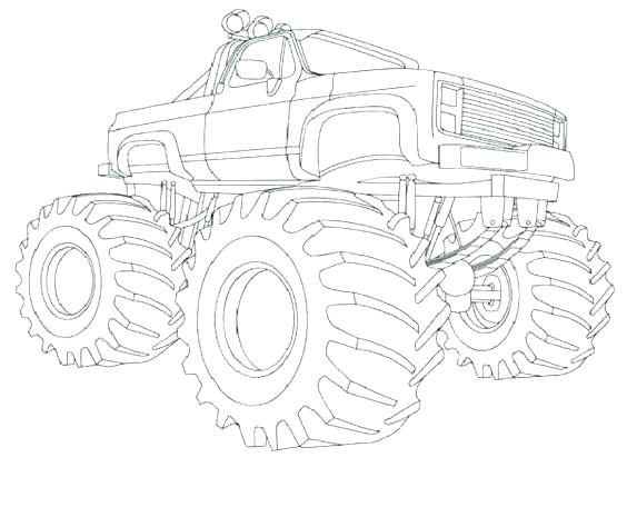 564x465 Printable Monster Truck Coloring Pages Dodge Ram Coloring Pages