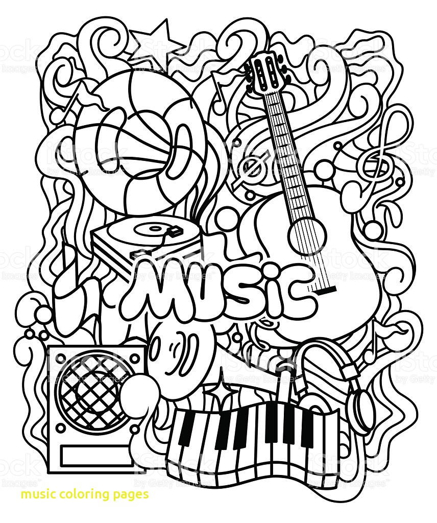 856x1024 Coloring Page Music Pages For Kindergarten New Childlife Me Within