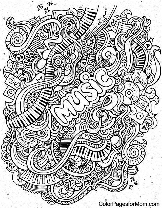 640x820 Doodles 62 Coloring Page Art Doodles, Adult