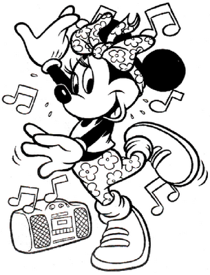 305x400 Free Printable Disney Coloring Pages Birthday