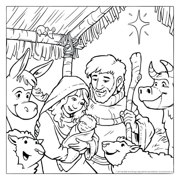 618x618 Printable Nativity Figures Free Coloring Page Nativity Scene By