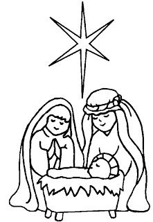 221x320 Printable Nativity Scene Coloring Pages For Kids Cool2bkids