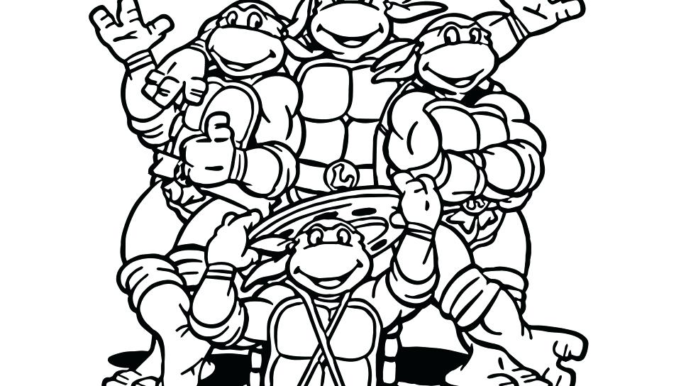 960x544 Teenage Mutant Ninja Turtles Coloring Pages Printable Ninja Turtle